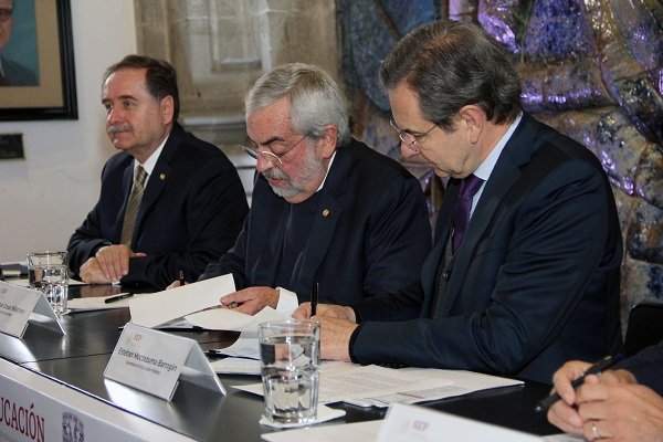 Firman SEP y UNAM convenio de colaboración para diplomado en materia de infraestructura física educativa
