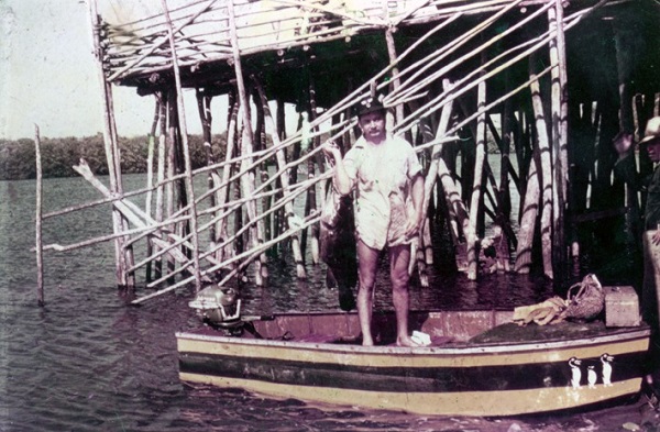 En Boca del Cielo, con mi padre, atrapé hace muchos años el pez más grande del mundo
