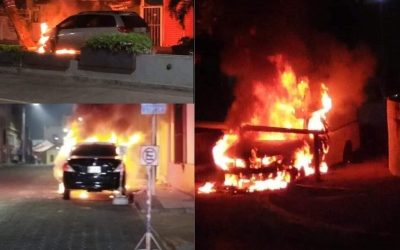 Garantiza seguridad Fiscalía de Tabasco ante quema de vehículos tras captura de líder delincuencial