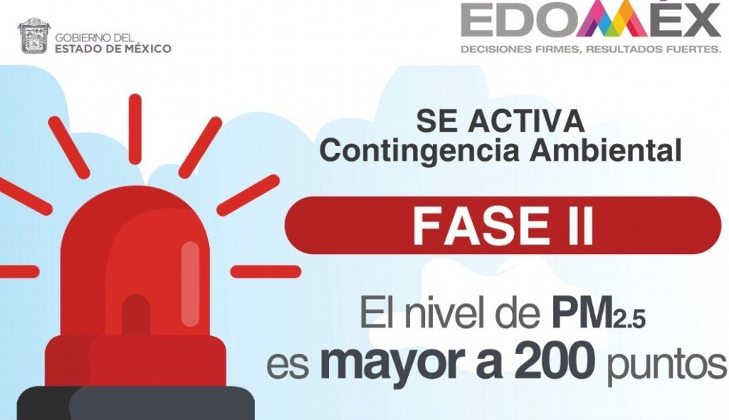 Activan Fase II por contaminación en Toluca y Santiago Tianguistenco