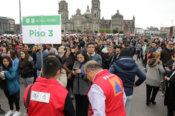 CDMX, simulacros; reconstrucción y corrupción
