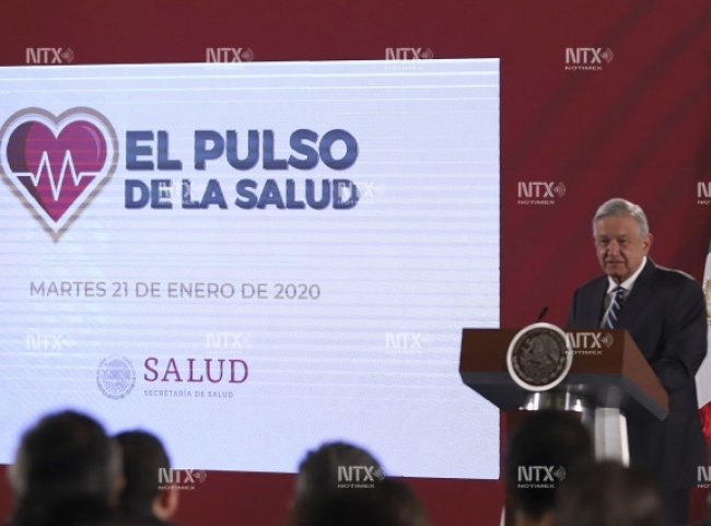 Presenta López Obrador informe “El Pulso de la Salud”