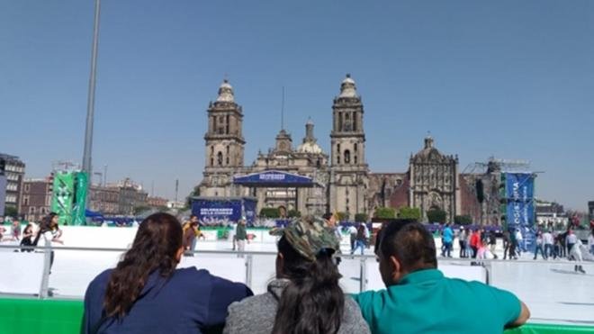 Conoce dónde estarán ubicadas las pistas de hielo que se instalarán en la CDMX