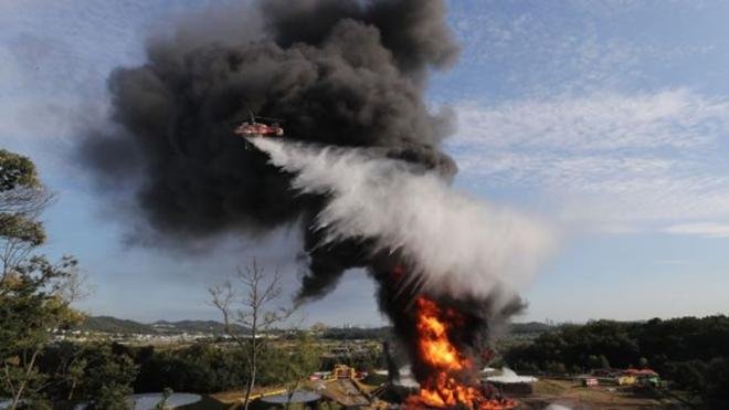 Incendio en fábrica deja 14 heridos en la India