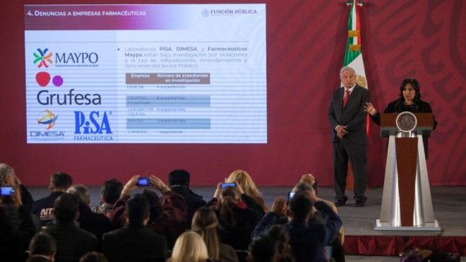 La Secretaria de la Función Publica investiga a farmacéutica PISA e iniciará proceso de inhabilitación