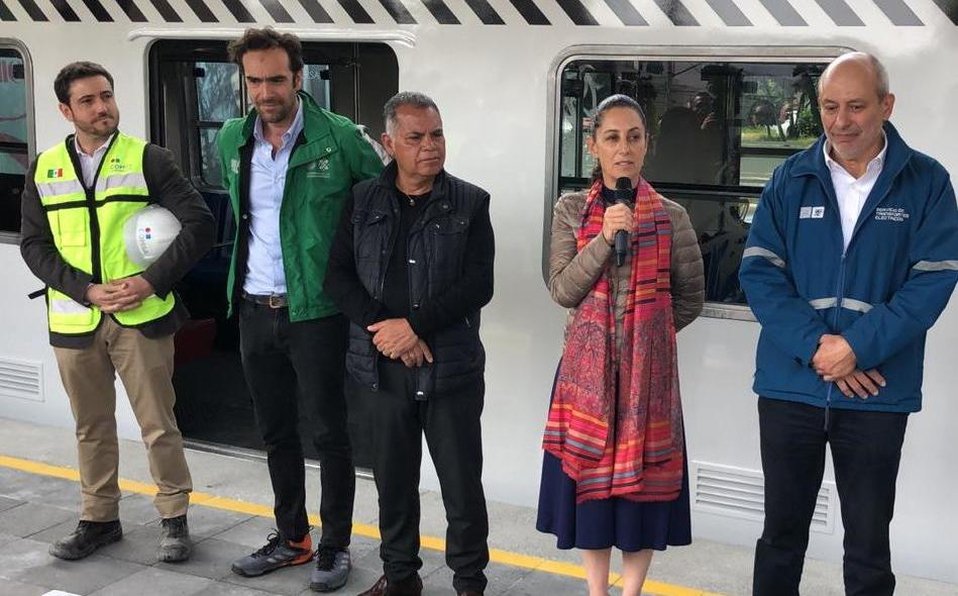Tras más de 6 meses, Tren Ligero reanuda servicio de Tasqueña a Estadio Azteca
