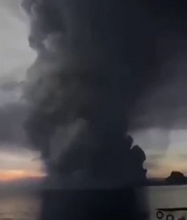 Nuevo volcán se forma tras la mayor erupción submarina en el océano Índico