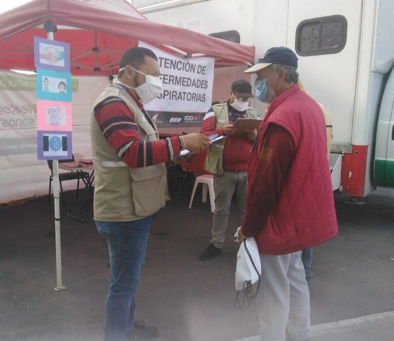 CONTINÚAN UNIDADES MÓVILES CON ATENCIONES POR COVID-19 EN INMEDIACIONES DE HOSPITALES