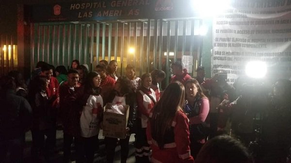 Exigen médicos, paramédicos y voluntarios la destitución de la presidenta de la Cruz Roja Mexicana de Ecatepec
