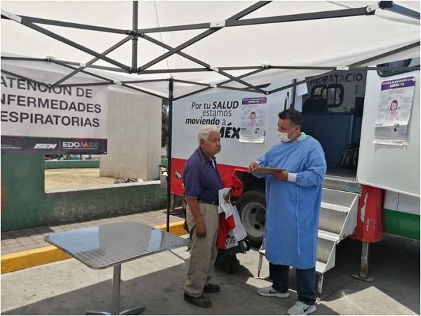 REALIZA EDOMÉX 21 MIL SERVICIOS EN UNIDADES MÉDICAS MÓVILES PARA DETECTAR CASOS SOPECHOSOS DE COVID-19