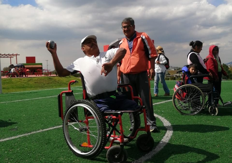 ESCUELA DE DEPORTE EN TEMOAYA ATIENDE A ALUMNOS EN SILLA DE RUEDAS Y MULTIDISCAPACIDAD