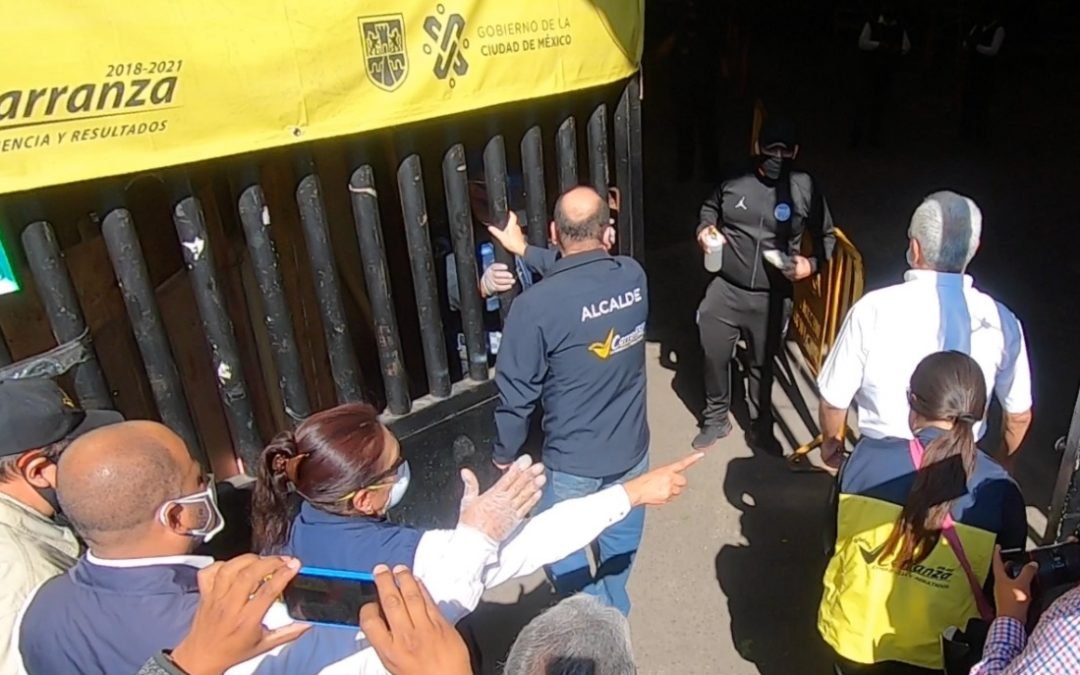 V. CARRANZA Y LOCATARIOS REABREN MERCADO JAMAICA DESPUÉS DE 18 DÍAS DE CIERRE TEMPORAL