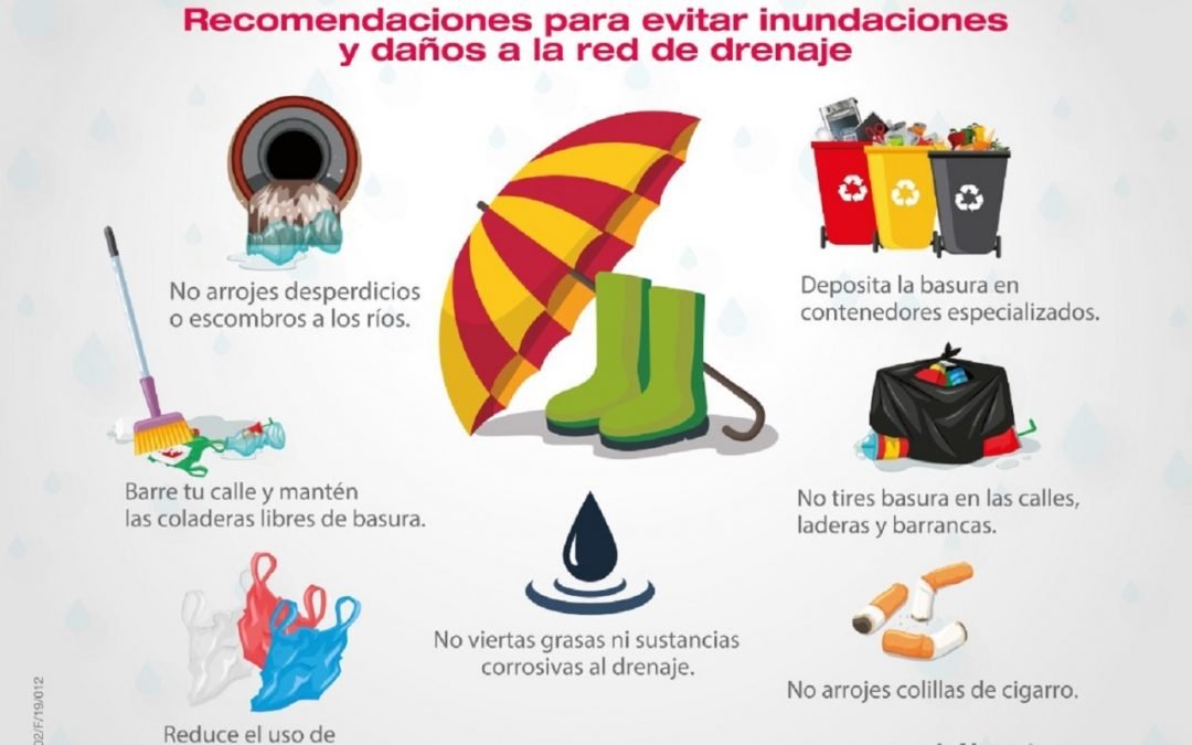 EMITE PROTECCIÓN CIVIL MEXIQUENSE RECOMENDACIONES POR INICIO DE LA TEMPORADA DE LLUVIAS Y CICLONES TROPICALES