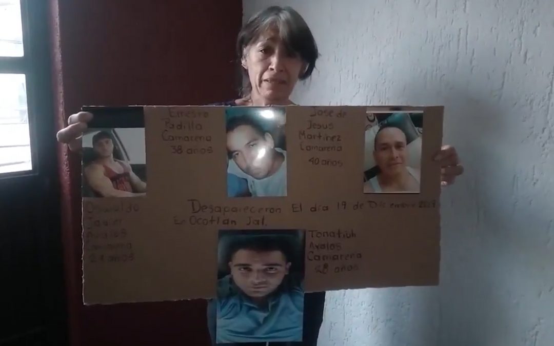 El ruego de una mujer a “El Mencho” para que le ayude a encontrar a sus 4 hijos desaparecidos