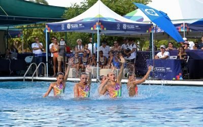 MANTIENEN MEXIQUENSES HEGEMONÍA EN NATACIÓN ARTÍSTICA