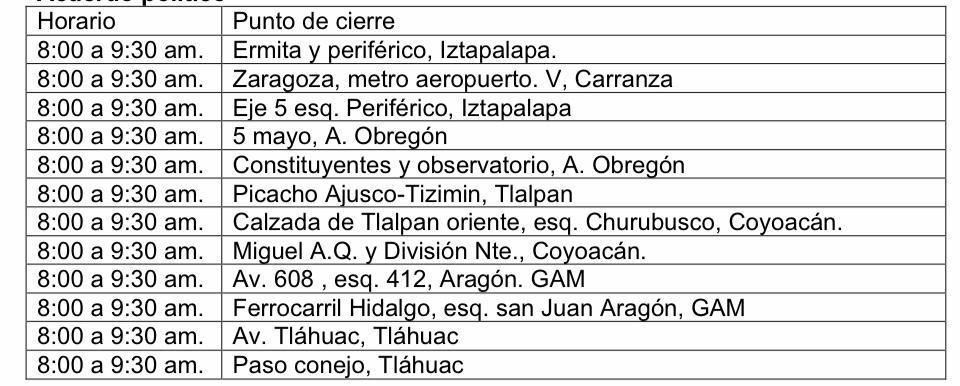 tome usted sus precauciones, taxistas cerrarán vialidades.