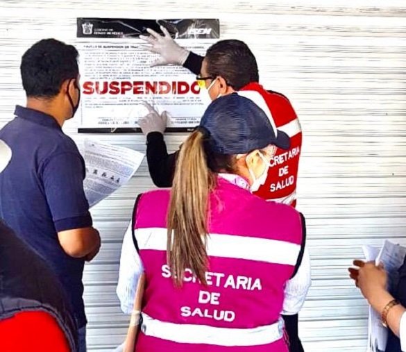 VIGILA COPRISEM MEDIDAS SANITARIAS EN CENTRAL DE ABASTOS DE ECATEPEC