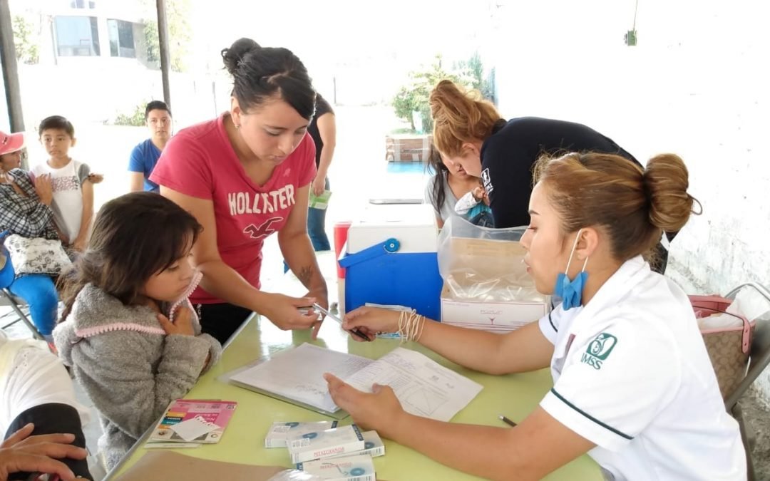 Cero casos de sarampión en Xochimilco