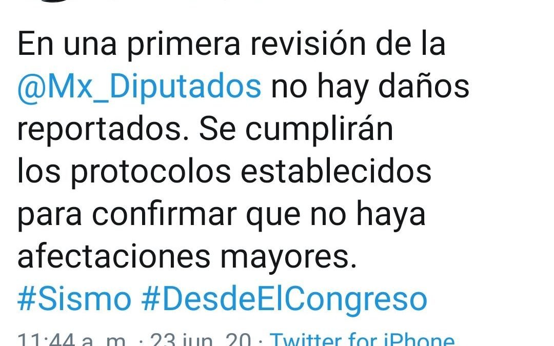 Sin incidentes en senado y diputados