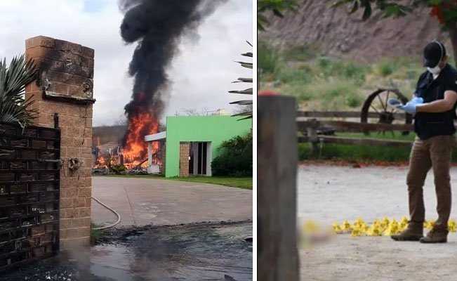 Hombres armados matan a joven y queman dos ranchos en Culiacán, Sinaloa