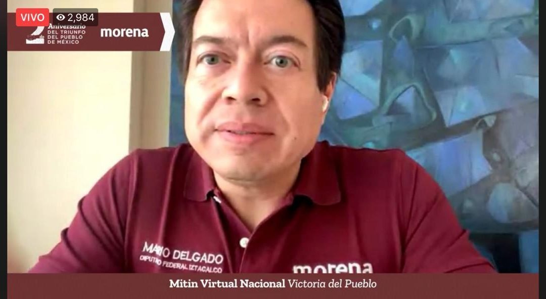 Se pronuncia por una encuesta abierta para elegir al dirigente nacional de Morena y prepararse para las elecciones de 2021