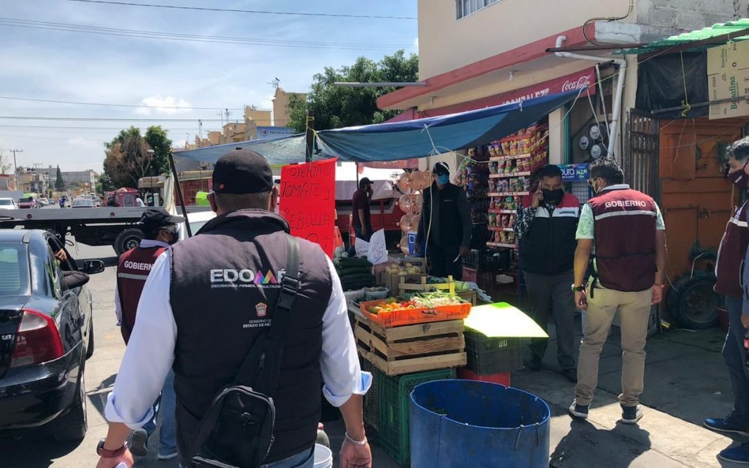 REALIZA EDOMÉX MÁS DE 100 OPERATIVOS DE VERIFICACIÓN AL DÍA DURANTE LA EMERGENCIA SANITARIA