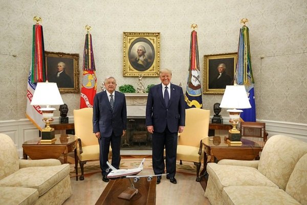 ‘Usted nunca ha buscado imponernos nada’: López Obrador a Trump