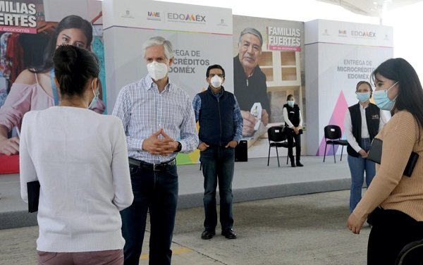 ENTREGA CRÉDITOS A EMPRENDEDORAS MEXIQUENSES EN APOYO A LA ECONOMÍA FAMILIAR Y REACTIVACIÓN DEL CONSUMO LOCAL