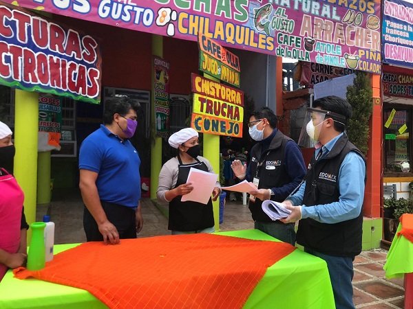 VERIFICAN GEM ESTABLECIMIENTOS EN LA MARQUESA PARA GARANTIZAR REGRESO SEGURO