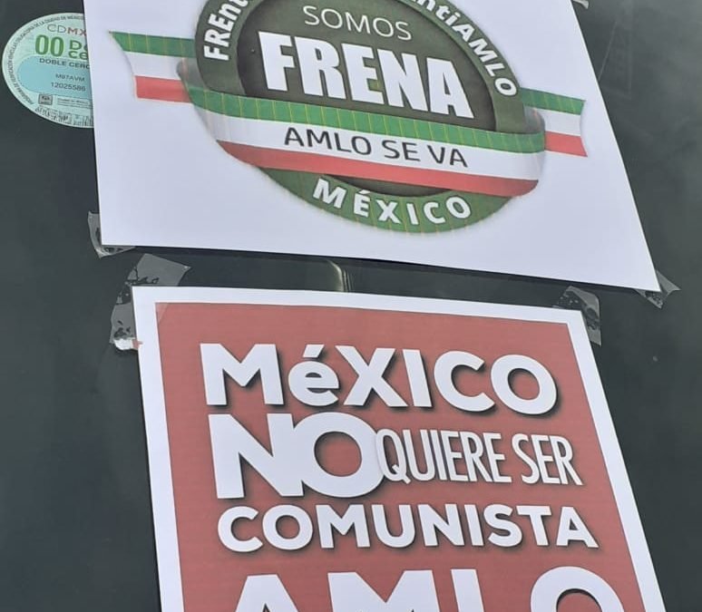 INICIA MARCHA ANTI-AMLO
