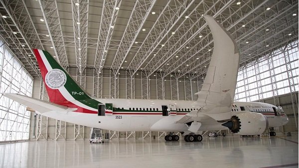 1.7 MDD costó resguardo del avión presidencial en Estados Unidos