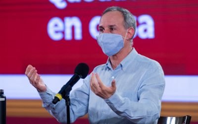 López-Gatell informó que México entró a la fase de descenso de la cuarta ola por COVID-19