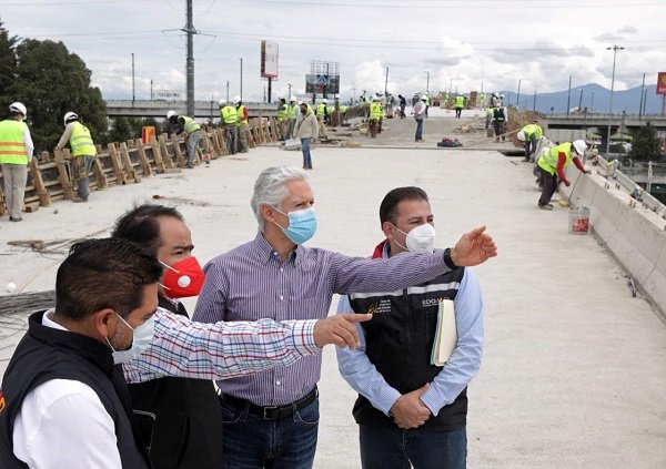 EN EL EDOMÉX SE DESARROLLAN IMPORTANTES OBRAS VIALES QUE MEJORAN LA CONECTIVIDAD DE LOS MEXIQUENSES: AMM