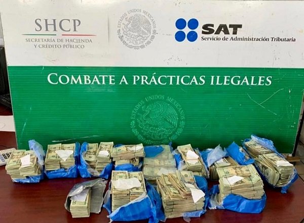 Decomisan en Aduana de Matamoros divisas por más de 375 mil dólares provenientes de Estados Unidos