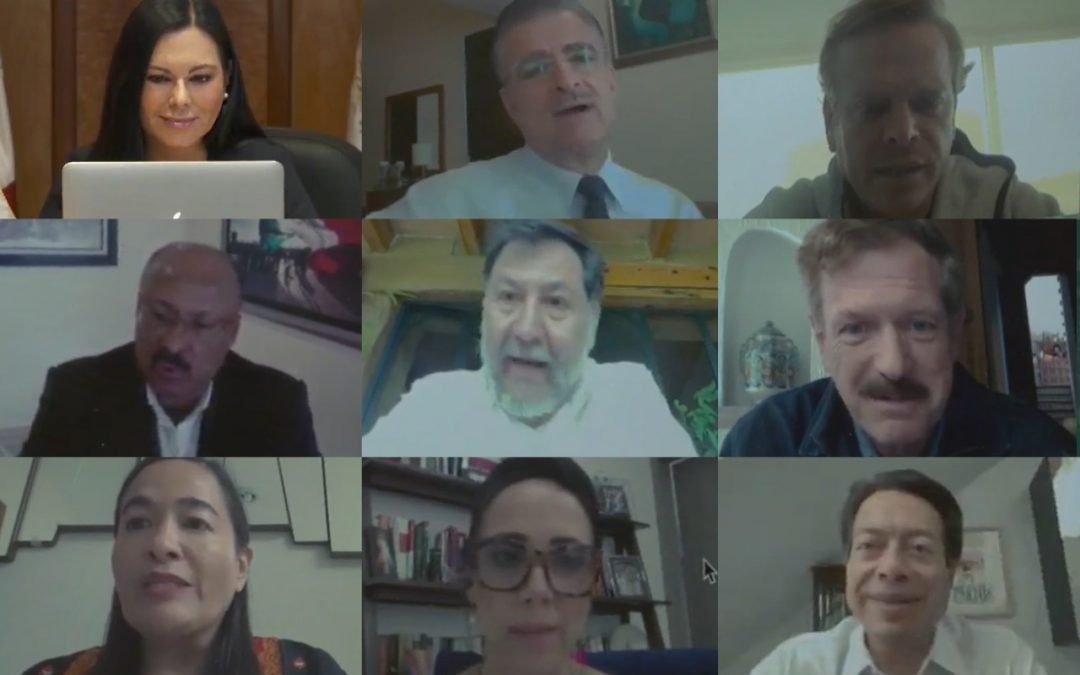 Reconocen coordinadores, diputadas y diputados la gestión de la presidenta de la Mesa Directiva, Laura Rojas
