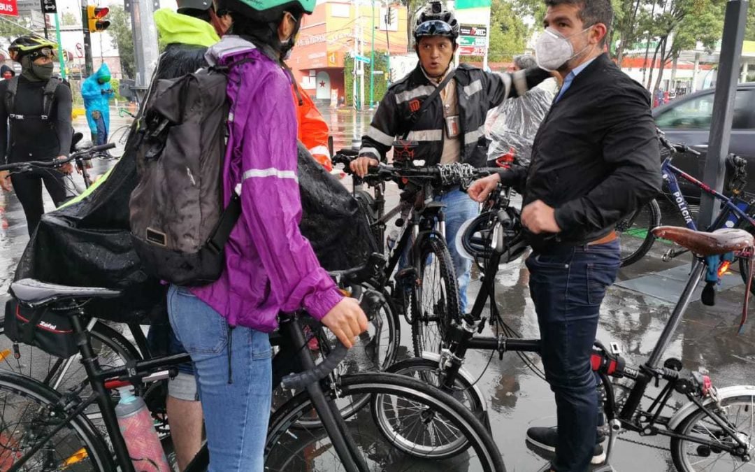 GCDMX NO DEBE DAR MARCHA ATRÁS A CICLOVÍAS  EMERGENTES: MAURICIO TABE
