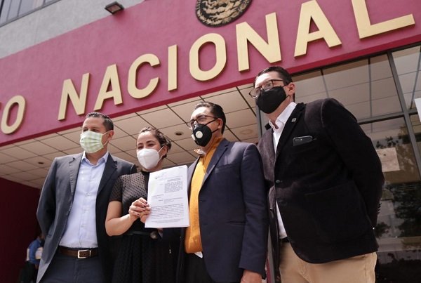 PRESENTA PRD DENUNCIA ANTE EL INE EN CONTRA DE DAVID LEÓN, AMLO Y SU HERMANO PÍO LÓPEZ, POR FINANCIAMIENTO ILEGAL AL PARTIDO MORENA