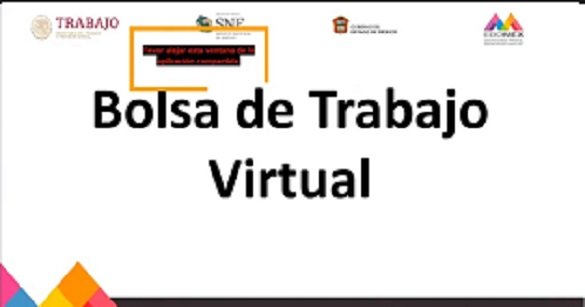 COLOCAN A MÁS DE MIL 500 MEXIQUENSES EN UNA PLAZA LABORAL A TRAVÉS DE LAS BOLSAS DE TRABAJO VIRTUALES