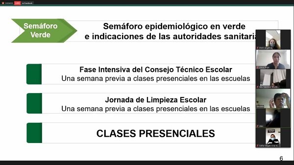 ORIENTAN A TRABAJADORES SOBRE EL RETORNO A LAS ACTIVIDADES ESCOLARES