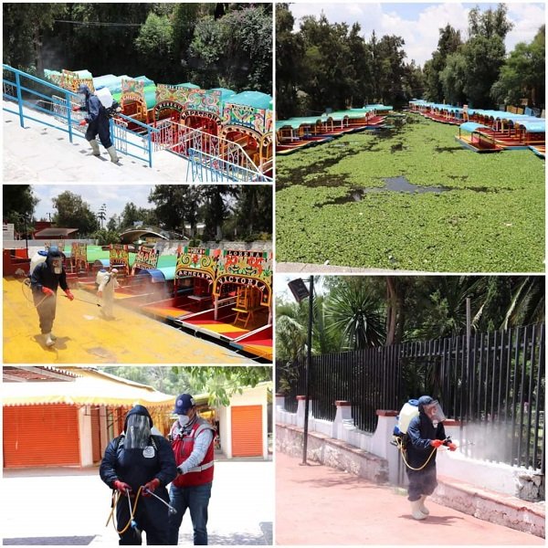 Reabren embarcaderos de Xochimilco tras pasar lo más fuerte de Covid