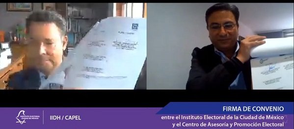 Suman esfuerzos IECM y CAPEL, para reforzar observación de mecanismos de democracia directa