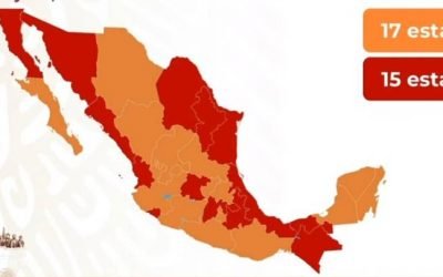 Lunes, 26 de julio  entra en vigor actualización del Semáforo de Riesgo Epidémico