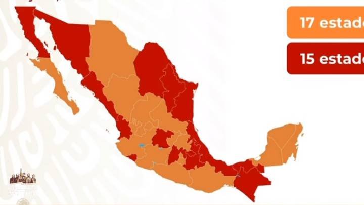 Lunes, 26 de julio  entra en vigor actualización del Semáforo de Riesgo Epidémico