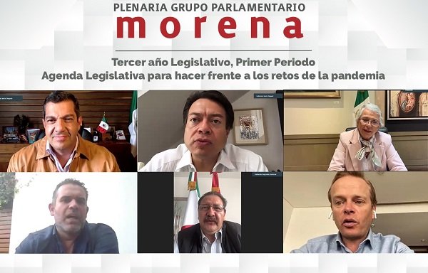 Diputados de Morena, legisladores del PT, PES y PVEM cierran filas en torno a la 4T