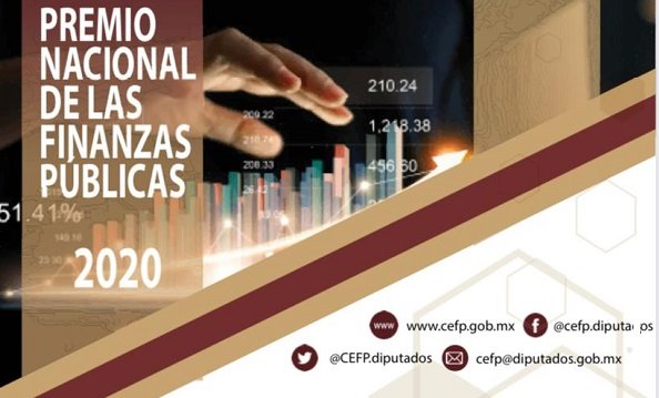 Convoca la Cámara de Diputados y el CEFP a participar en la XIII edición del Premio Nacional de las Finanzas Públicas