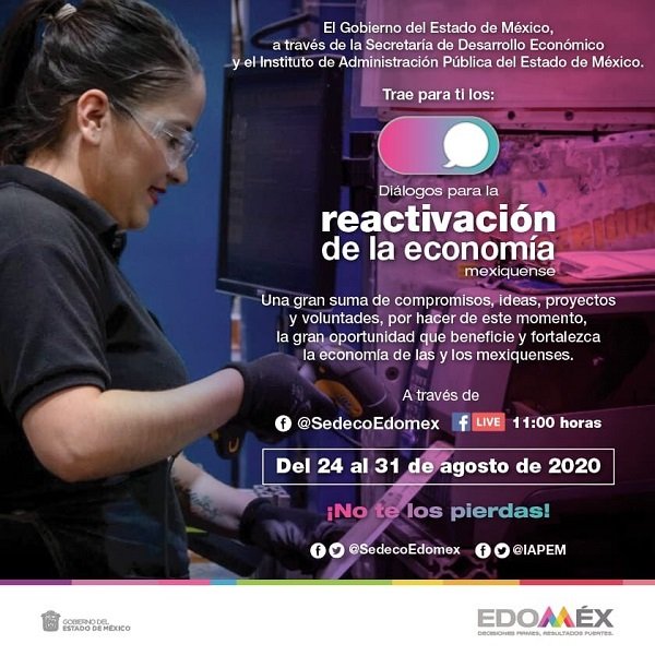 IMPULSA EDOMÉX REACTIVACIÓN ECONÓMICA CON AYUDA DE EXPERTOS