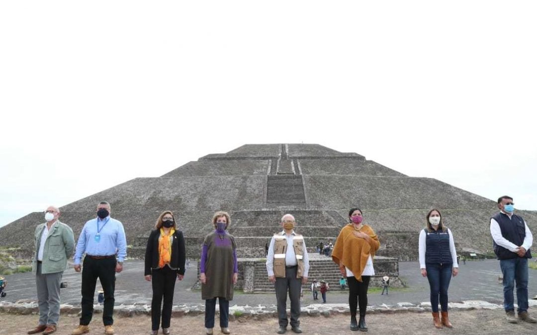 REABREN ZONA ARQUEOLÓGICA DE TEOTIHUACÁN PARA REACTIVAR ACTIVIDAD ECONÓMICA CON EL TURISMO