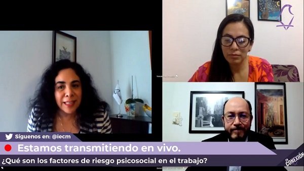 Inicia IECM quinta temporada de En Conexión, con el tema: ¿Qué son los factores de riesgo psicosocial en el trabajo?