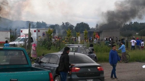 FALLECE UNA PERSONA TRAS EXPLOSIÓN DE PIROTECNIA EN ZUMPANGO