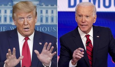 Biden y Trump tendrán dos debates electorales
